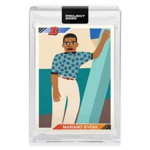 Topps Project 2020 Mariano Rivera by Keith Shore #72 New York Yankees - Picture 1 of 2