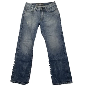 Express Jeans Kingston Classic Men’s SZ 31x30 Straight Actual is 31x28 - Picture 1 of 14