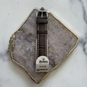 Hirsch Modena alligator Embossed 18mm watch band straps Luxury Bargains Deals - Picture 1 of 3