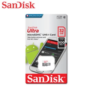 SanDisk 32GB Ultra microSDHC C10 UHS-I Flash SD Card 100MB/s • L👀K! • 👍💖👌✔ - Photo 1 sur 2