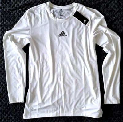 ADIDAS Baselayer Aeroready Primegreen Techfit - Weiß**NEU**Gr.XL**NEU** - Bild 1 von 4