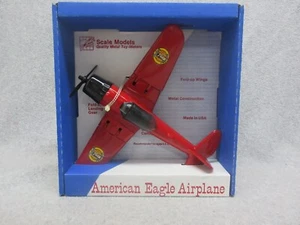 INDIAN Motorcycle ERTL #4102 Diecast AMERICAN EAGLE AIRPLANE MiNt In Box - Picture 1 of 3