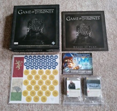 Game of Thrones Card Game By Fantasy Flight Games 2012 HBO ( Open Never Used )  - Image 1 of 4