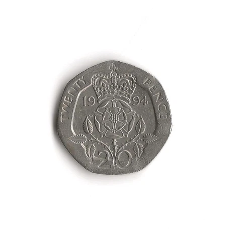 1994 United Kingdom - Twenty Pence - 639 Cover