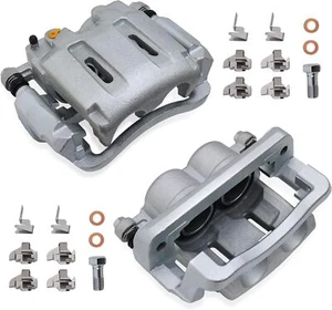 Front Disc Brake Calipers Assembly Compatible with Ford F-250/F-350 Super Duty - Picture 1 of 8