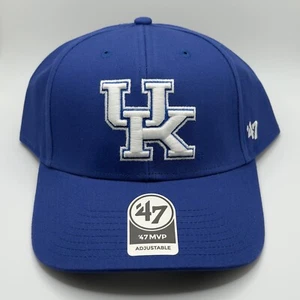 Mütze Kentucky Wildcats 47 Marke Papa blau verstellbarer Riemen gesticktes Logo NCAA - Bild 1 von 13