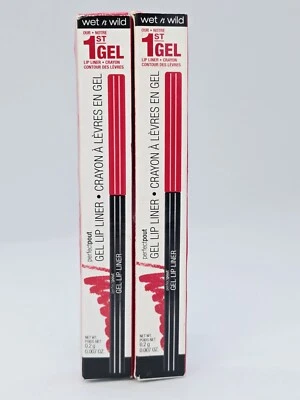 Wet n Wild PerfectPout Gel Lip Liner, Red The Scene 656B, 0.008 oz. QTY:2 - Image 1 of 4
