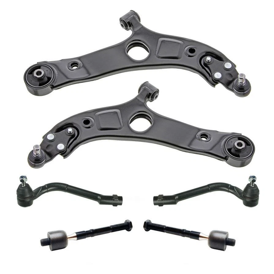 Front Control Arms Inner & Outer Tie Rods 6pc Kit for Kia Optima 2011-2015 - Image 1 of 4