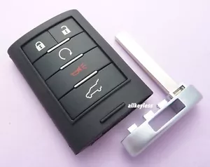 OEM 2010-2015 CADILLAC SRX proxy inteligente entrada sin llave mando a distancia en estuche nuevo + llave - Imagen 1 de 4