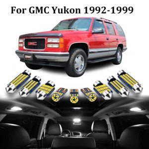 22Pc White Interior LED Light Bulb Kit for 1992-1999 GMC Yukon Tahoe Suburban - Picture 1 of 11