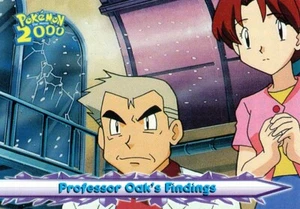 Pokémon Professor Oak's Findings Card Topps Movie 2000 - Picture 1 of 1