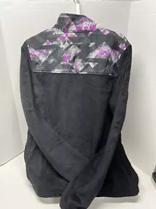 MAGLIONE DONNA FILA SPORT. TAGLIA DONNA PICCOLA. 2 tasche NERO E VIOLA - Foto 1 di 5