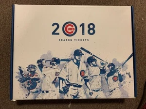 2018 MLB CHICAGO CUBS  SEASON TICKET HOLDER BOX WITH EXTRAS - Picture 1 of 4