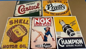 Vintage Sign Collection Automotive Enthusiasts House Mancave - Picture 1 of 5