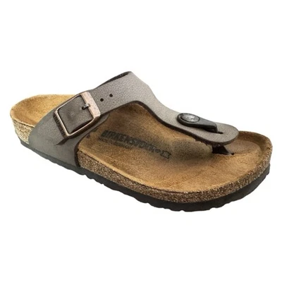 BIRKENSTOCK GIZEH Sandals Youth Girls Boy size 30 Brown Thong Shoe - Image 1 of 4