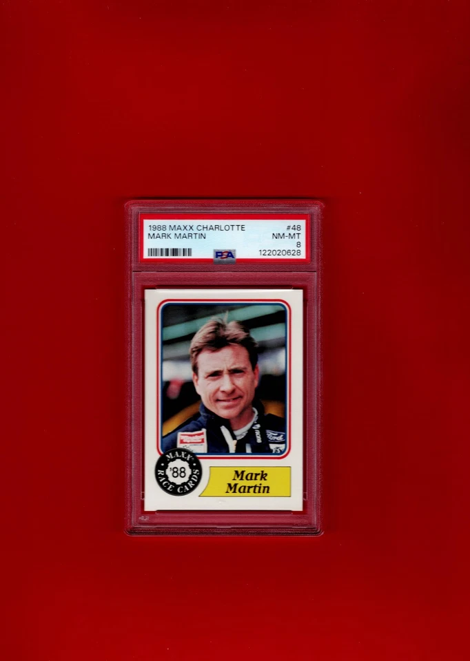 1988 Maxx (Char)  #48 Mark Martin PSA 8 $$$$ - Image 1 of 2