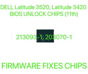 DELL LATITUDE 3520, LATITUDE 3420, NO PASSWORD BIOS CHIP 203070-1, 213093-1 - Afbeelding 1 van 1