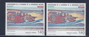 "Universidad Autonoma" FOSFORESCENZA SU 2 DIFF PPRS SC#C609 (FL149) - Foto 1 di 1