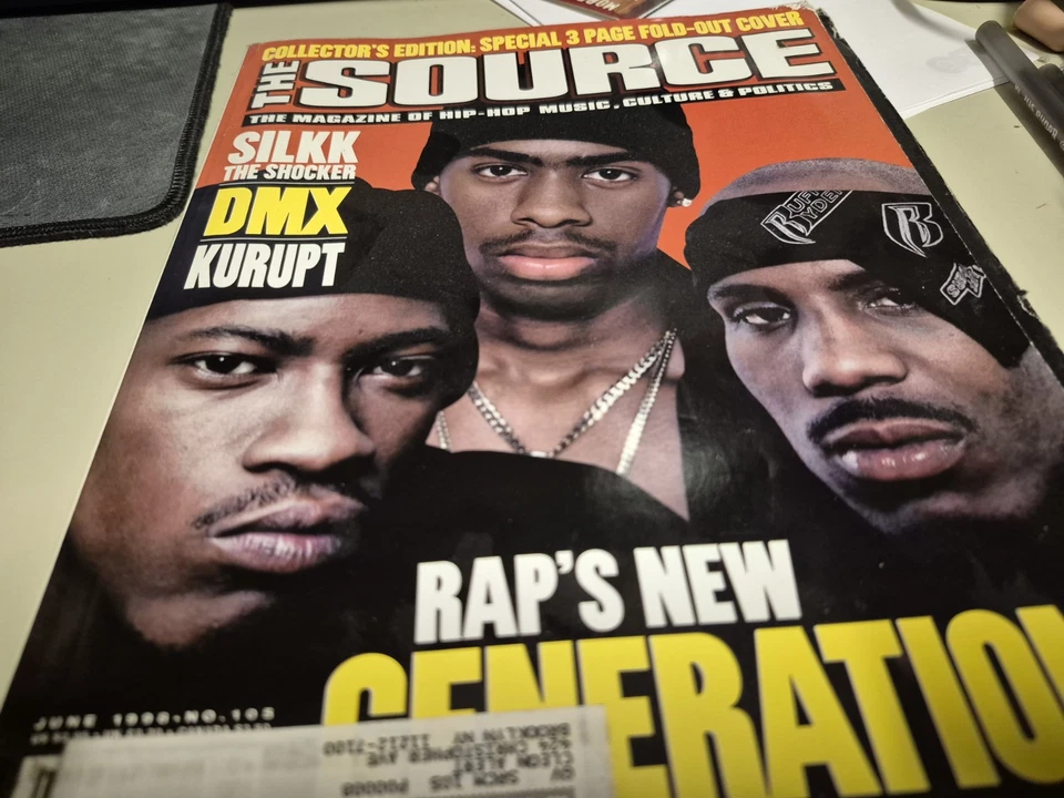 The Source magazine Kurupt Silkk The Shocker DMX Peter Gunz Force MCs Cormega  - Image 1 of 1