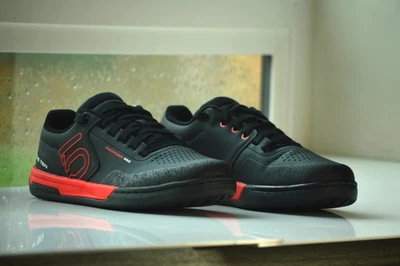 Five Ten Freerider Pro Mountain Bike Shoes Black Red Mens 10.5 - Image 1 of 4