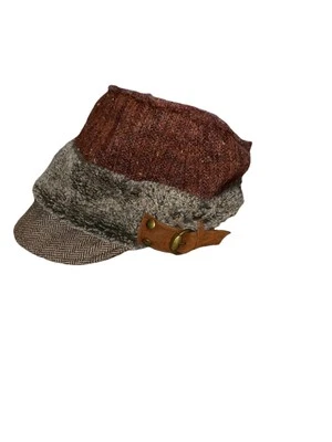 Gorra Grace Ciao de piel para mujer sombrero invierno cadat estilo militar ropa de calle Foto 1 de 4