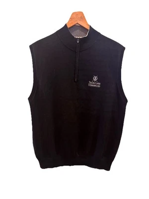 Peter Millar The Old Course St Andrews Links Men's XXL VEST Silk Blend - Image 1 of 4
