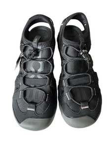 Kamik NEW Syros Web Closed Toe Hiking Sandals Women's 9 Black Waterproof Shoes - Picture 1 of 10