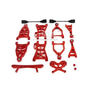 Kit de brazo en A extendido de metal RC con eje de transmisión para 1/5 HPI BAJA KM 5B 5T 5SC - Imagen 1 de 4