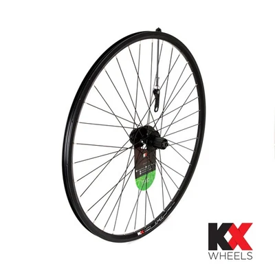 KX Wheels Hybrid Double Wall QR Disc Cassette 700c Rear Bike Wheel - Image 1 of 3
