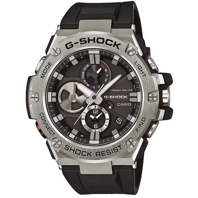 CASIO  G-SHOCK MULTIFUNZIONE CARICA SOLARE  GST-B100-1AER   GARANZIA ITALIA - Immagine 1 di 2