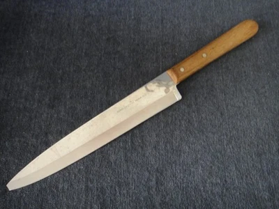 Cuchillo de Chef Vintage Imperial Ver-Sharp Deluxe 027 Hoja Inoxidable, Mango de Madera Foto 1 de 3