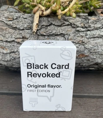 Black Card Revoked Original Flavor Party Card Game First Edition Black Culture - Image 1 of 4