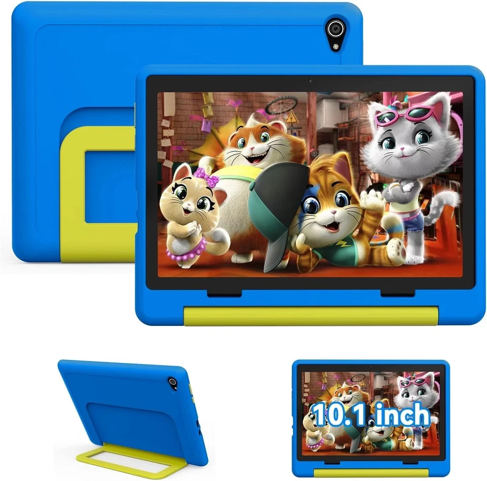 YITCI Tablet Bambini 10 Pollici Android 14 Display HD 1280X800 Batteria 5000Mah - Immagine 1 di 4