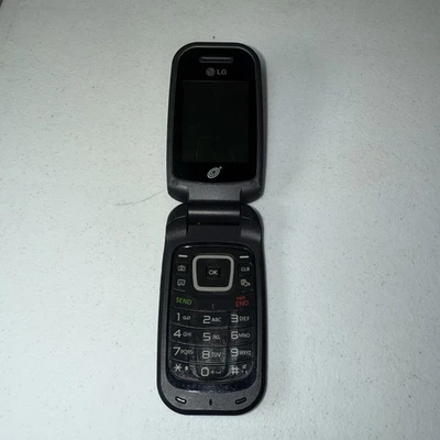 Teléfono Celular LG 440G - 440GB - Negro TracFone Prepago GSM Bluetooth Cámara Abatible Foto 1 de 4