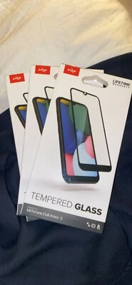 lg fortune 3 lg aristo 5 tempered glass screen protector - Image 1 of 2