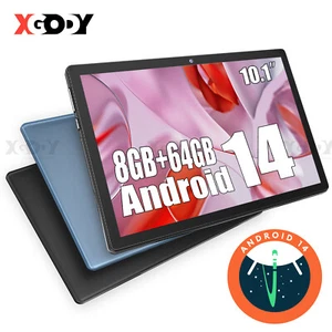 2025 PAD Tablet Android 14. 8GB RAM+64GB 6000mAh 10 inch Dual Camera 5G WiFi GPS - Picture 1 of 13