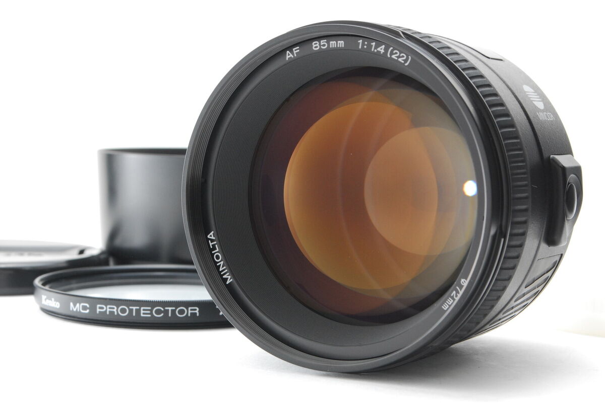 Minolta Auto & Manual Focus f/1.4 Portrait Camera Lenses for Minolta Auto & Manual Focus f/1.4 Portrait Camera Lenses for