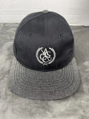 New AGCC Ames Golf & Country CLub Slazenger Strapback Vintage Hat Cap Black Gray - Image 1 of 4