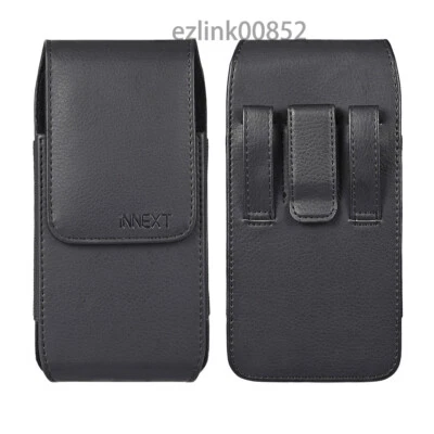 Leather hones Vertical Pouch Belt Clip Loop Holster Cover Case OtterBox - Image 1 of 4
