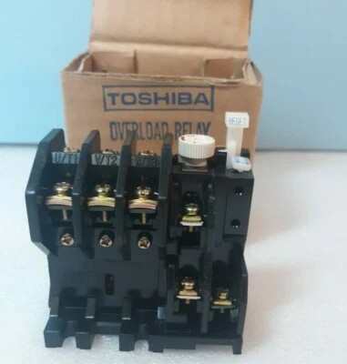 Toshiba Overload Relay R-20E 11 Amp. settings ( 8.8 , 11, 13)           (Y) Foto 1 de 4