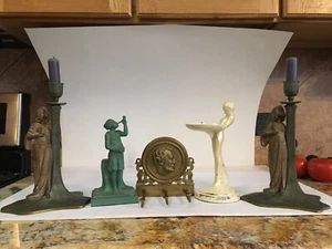 Antique Judd Cast Iron President Lincoln Key Holder Hat Rack Coat Rare Politcal - Picture 1 of 12
