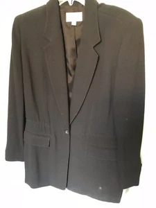 NWT Emanuel Ungaro Brown Cinched Waist Blazer - Size 12 - Picture 1 of 1