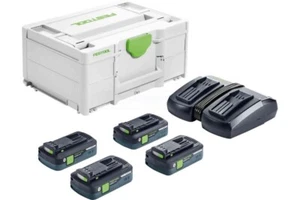 Festool Energie-Set SYS 18V 4x4,0/TCL 6 DUO - 577104 - Picture 1 of 2