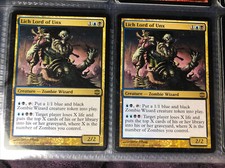 MTG Lich Lord of Unx Alara Reborn M/NM x2