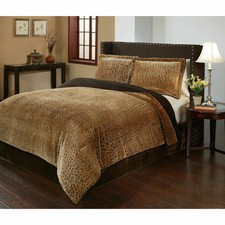 Brown Velvet Comforters Bedding Sets For Sale Ebay