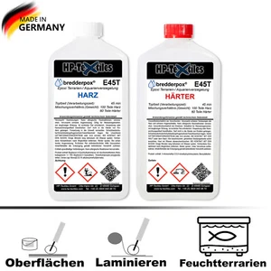 Aquarien- und Feuchtterrarien -niedrigviskos- Epoxidharz | HP-E45T | kratzfest - Bild 1 von 2