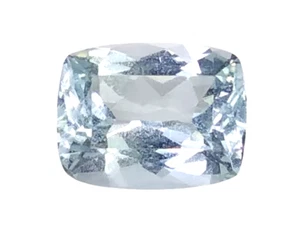1.755 CTS BLUE NATURAL AQUAMARINE CUSHION CUT LOOSE GEMSTONES "SEE VIDEO" - Picture 1 of 3