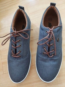 Sneaker Lico Gr. 38 Neu Grau Leinen und Leder - Bild 1 von 3