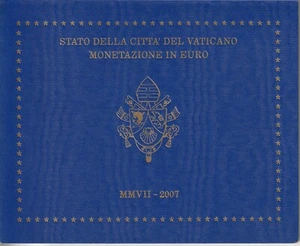 MDS VATIKAN VATICANO EURO-KMS 2007 "PAPST BENEDIKT XVI." IM FOLDER - Bild 1 von 4