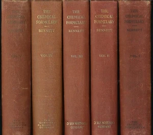 The Chemical Formulary (Volumes 1-5) - Bennet (1933-1941) - Picture 1 of 10